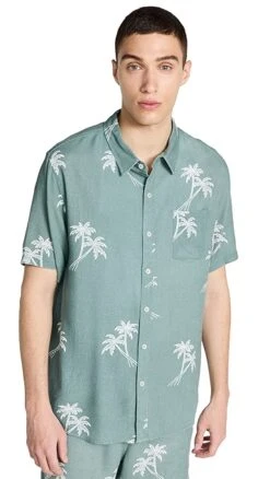 Banks Journal Retreat Short Sleeve Shirt 15 Banks Journal Retreat Short Sleeve Shirt -Shopbop bjour304061a90e 1683230948397 2 0. UX357 QL90