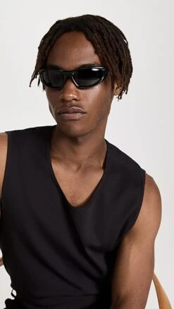 Bottega Veneta Wrapped Sporty Sunglasses -Shopbop botte300871c4ae 1681945093240 2 0. UX357 QL90