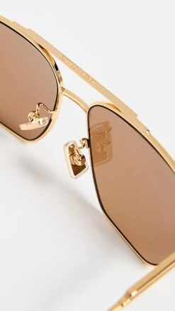 Bottega Veneta Light Ribbon Double Bridge Aviators -Shopbop botte301021c412 1675446636976 2 0. UX357 QL90