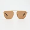 Bottega Veneta Light Ribbon Double Bridge Aviators -Shopbop botte301021c412 1675446637139 2 0. UX357 QL90