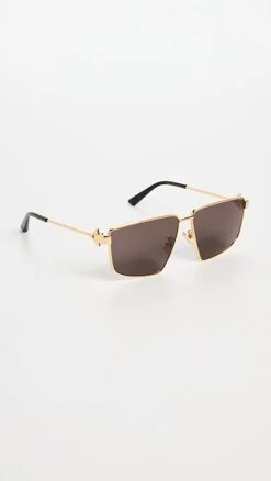 Bottega Veneta New Triangle Metal Sunglasses -Shopbop botte301081c4a9 1679526204765 2 0. UX357 QL90