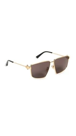 Bottega Veneta New Triangle Metal Sunglasses -Shopbop botte301081c4a9 1679526205832 2 0. UX357 QL90