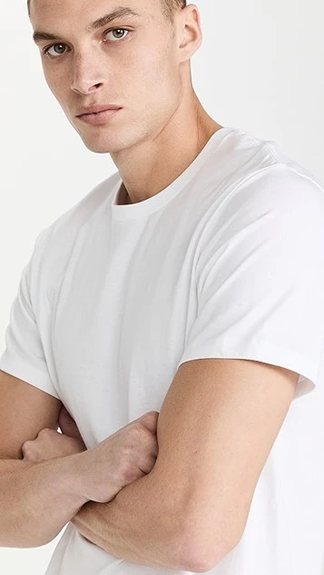 Calvin Klein Underwear Cotton Classic Fit 3-Pack Crewneck T-Shirt 7 Calvin Klein Underwear Cotton Classic Fit 3-Pack Crewneck T-Shirt - Image 5