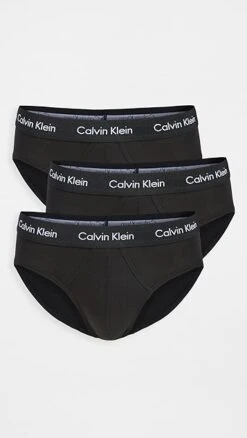 Calvin Klein Underwear Cotton Stretch 3-Pack Hip Briefs