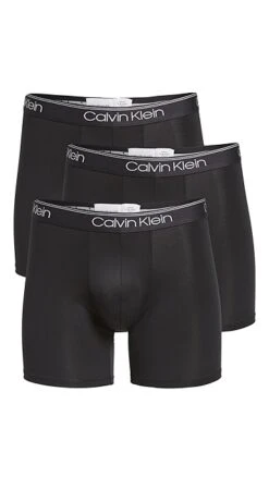 Calvin Klein Underwear Micro Stretch 3-Pack Boxer Briefs -Shopbop cklen446991071b 1634333398703 2 0. UX357 QL90