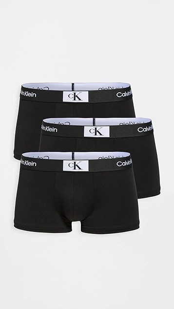 Calvin Klein Underwear Low Rise Trunks 3 Pack 3 Calvin Klein Underwear Low Rise Trunks 3 Pack
