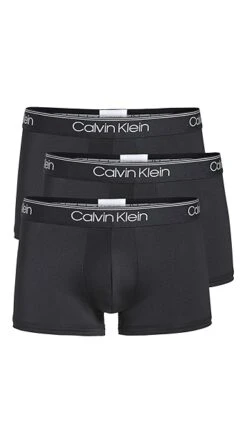 Calvin Klein Underwear Micro Stretch 3-Pack Low Rise Trunks -Shopbop cklen449491071b 1677249773668 2 0. UX357 QL90