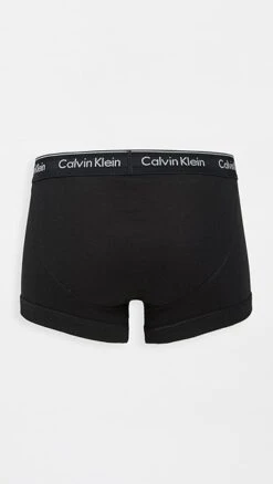 Calvin Klein Underwear Cotton Classic 3-Pack Low Rise Trunks 9 Calvin Klein Underwear Cotton Classic 3-Pack Low Rise Trunks -Shopbop cklen449521071b 1677536983124 2 0. UX357 QL90