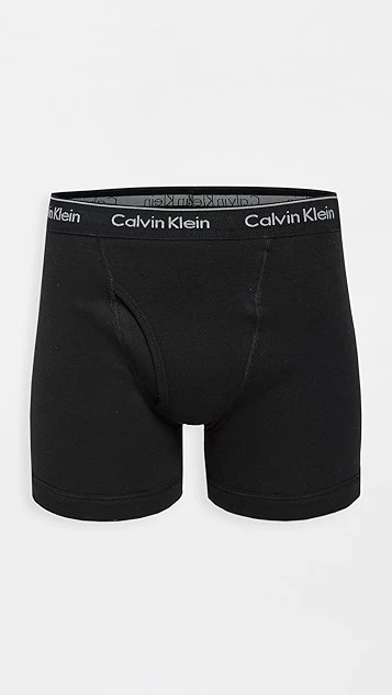 Calvin Klein Underwear Cotton Classic 3-Pack Boxer Briefs 4 Calvin Klein Underwear Cotton Classic 3-Pack Boxer Briefs - Image 2