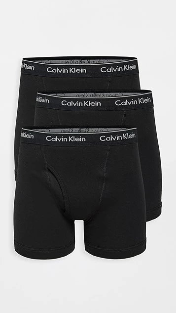 Calvin Klein Underwear Cotton Classic 3-Pack Boxer Briefs 3 Calvin Klein Underwear Cotton Classic 3-Pack Boxer Briefs