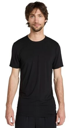 Calvin Klein Underwear Ultra Soft Modern Lounge Crewneck T-Shirt -Shopbop cklen449561071b 1677623846682 2 0. UX357 QL90