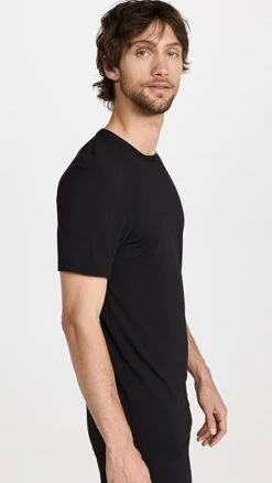 Calvin Klein Underwear Ultra Soft Modern Lounge Crewneck T-Shirt -Shopbop cklen449561071b 1677623846791 2 0. UX357 QL90