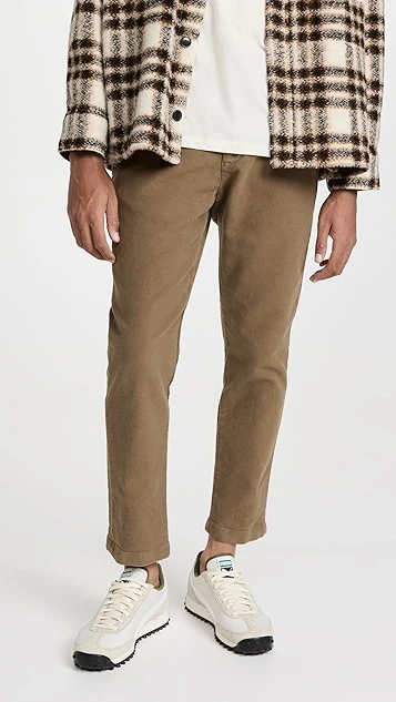 Closed Atelier Tapered Moleskin Trousers 3 Closed Atelier Tapered Moleskin Trousers