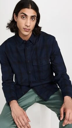 Closed Relaxed Button Down Shirt