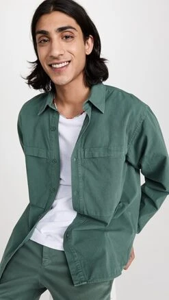 Closed Utility Shirt -Shopbop closd30312168b3 1676661647752 2 0. UX357 QL90