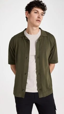 Closed Short Sleeve Cardigan -Shopbop closd303391f155 1680018337672 2 0. UX357 QL90