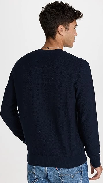 Club Monaco Long Sleeve Texture Crew Sweater 4 Club Monaco Long Sleeve Texture Crew Sweater - Image 2