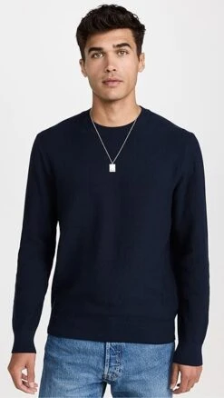Club Monaco Long Sleeve Texture Crew Sweater 15 Club Monaco Long Sleeve Texture Crew Sweater -Shopbop clubm445311af4f 1665435934788 2 0. UX357 QL90