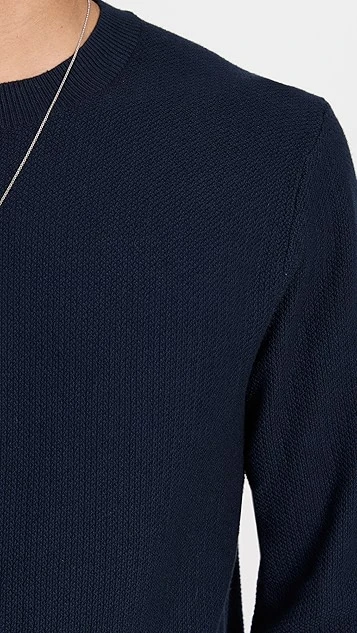 Club Monaco Long Sleeve Texture Crew Sweater 7 Club Monaco Long Sleeve Texture Crew Sweater - Image 5