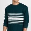 Club Monaco Stripe Pique Crewneck Sweater 1 Club Monaco Stripe Pique Crewneck Sweater -Shopbop clubm4453511907 1665490762375 2 0. UX357 QL90