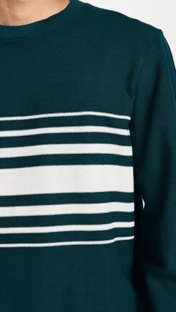Club Monaco Stripe Pique Crewneck Sweater 13 Club Monaco Stripe Pique Crewneck Sweater -Shopbop clubm4453511907 1665490762592 2 0. UX357 QL90