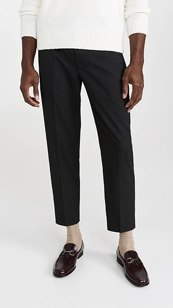 Club Monaco Textured Elasticated Trousers 3 Club Monaco Textured Elasticated Trousers