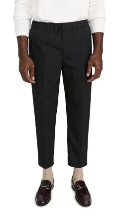 Club Monaco Textured Elasticated Trousers 15 Club Monaco Textured Elasticated Trousers -Shopbop clubm4454427372 1669837746601 2 0. UX357 QL90