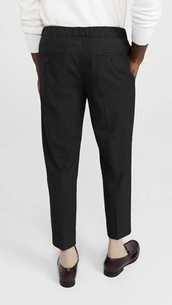 Club Monaco Textured Elasticated Trousers 10 Club Monaco Textured Elasticated Trousers -Shopbop clubm4454427372 1669837746620 2 0. UX357 QL90