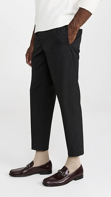 Club Monaco Textured Elasticated Trousers 5 Club Monaco Textured Elasticated Trousers - Image 3