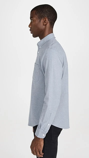 Club Monaco Long Sleeve Slim Jaspe Shirt 5 Club Monaco Long Sleeve Slim Jaspe Shirt - Image 3