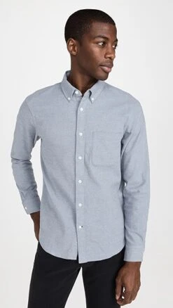 Club Monaco Long Sleeve Slim Jaspe Shirt 15 Club Monaco Long Sleeve Slim Jaspe Shirt -Shopbop clubm445531a569 1669761585227 2 0. UX357 QL90