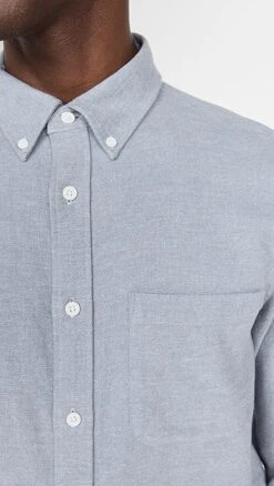 Club Monaco Long Sleeve Slim Jaspe Shirt 13 Club Monaco Long Sleeve Slim Jaspe Shirt -Shopbop clubm445531a569 1669761585500 2 0. UX357 QL90