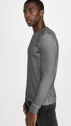 Club Monaco Thermal Long Sleeve Crewneck Sweater -Shopbop clubm445551071b 1669742318199 2 0. UX357 QL90