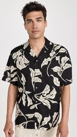 Club Monaco Short Sleeve Lily Stencil Shirt 14 Club Monaco Short Sleeve Lily Stencil Shirt -Shopbop clubm445911071b 1682696599050 2 0. UX357 QL90