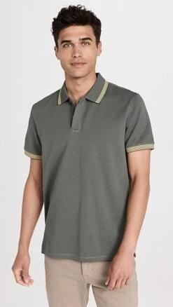 Club Monaco Feeder Stripe Polo