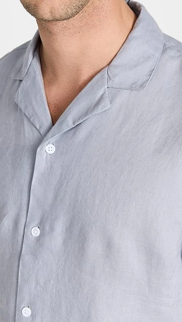 Club Monaco Short Sleeve Linen Shirt 7 Club Monaco Short Sleeve Linen Shirt - Image 5