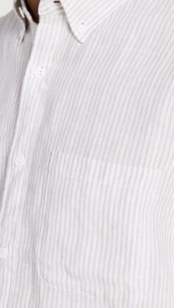 Club Monaco Striped Linen Shirt 13 Club Monaco Striped Linen Shirt -Shopbop clubm4460720d67 1681856751427 2 0. UX357 QL90