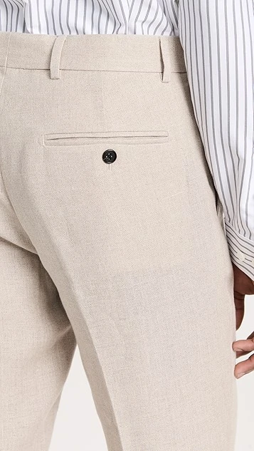 Club Monaco Summer Linen Suit Trousers 7 Club Monaco Summer Linen Suit Trousers - Image 5