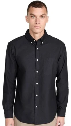Club Monaco Long Sleeve Oxford Shirt -Shopbop clubm4464116493 1664307933051 2 0. UX357 QL90