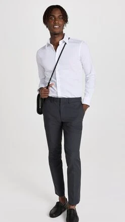 Club Monaco Stretch Dress Shirt Solid -Shopbop clubm44656102ca 1681850238758 2 0. UX357 QL90