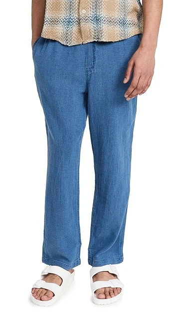 Corridor Washed Indigo Drawstring Trousers 9 Corridor Washed Indigo Drawstring Trousers - Image 7