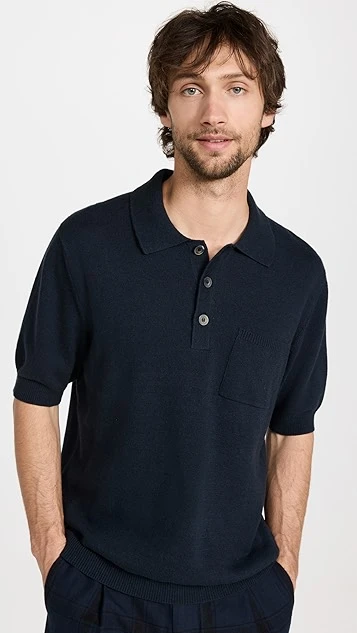 Corridor Knit Slouchy Polo 3 Corridor Knit Slouchy Polo