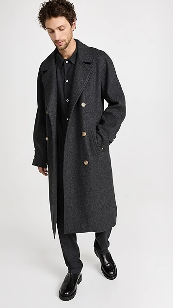 De Bonne Facture Grandad Coat 6 De Bonne Facture Grandad Coat - Image 4