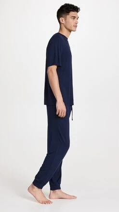 Eberjey Henry The Short Sleeve Long Pj Set -Shopbop eberj4212512795 1678983761387 2 0. UX357 QL90