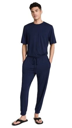 Eberjey Henry The Short Sleeve Long Pj Set -Shopbop eberj4212512795 1678983763296 2 0. UX357 QL90