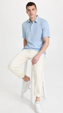 Faherty Cloud Short Sleeve Polo 12 Faherty Cloud Short Sleeve Polo -Shopbop faher3044754508 1652738771923 2 0. UX357 QL90