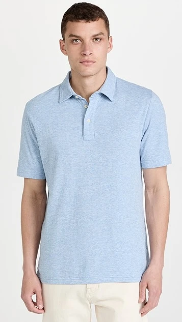 Faherty Cloud Short Sleeve Polo 8 Faherty Cloud Short Sleeve Polo - Image 6
