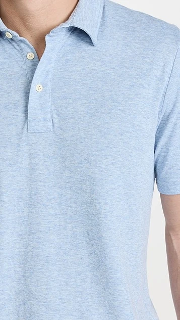 Faherty Cloud Short Sleeve Polo 7 Faherty Cloud Short Sleeve Polo - Image 5