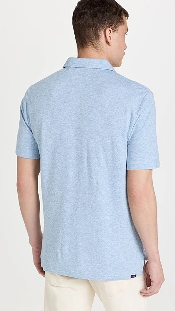 Faherty Cloud Short Sleeve Polo 4 Faherty Cloud Short Sleeve Polo - Image 2
