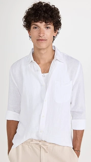 Faherty Linen Laguna Shirt 4 Faherty Linen Laguna Shirt - Image 2